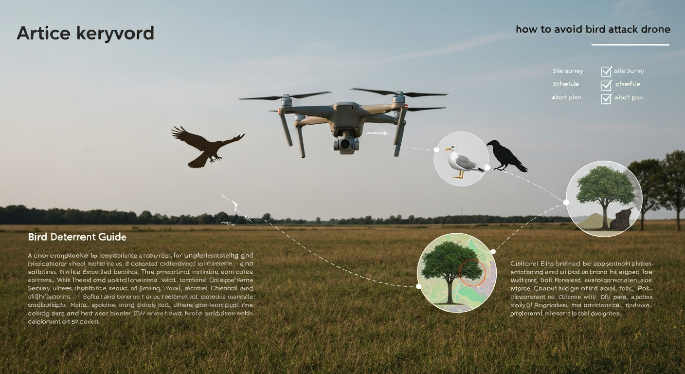 How to Avoid Bird Attack Drone: Practical Safety Checklist